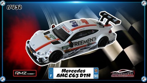 Rmz hobby mercedes amg c - 1/43,
