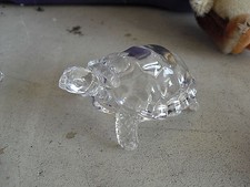 Unique Lead Crystal Turtle