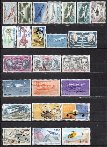 France lot oblitéré poste - lot,