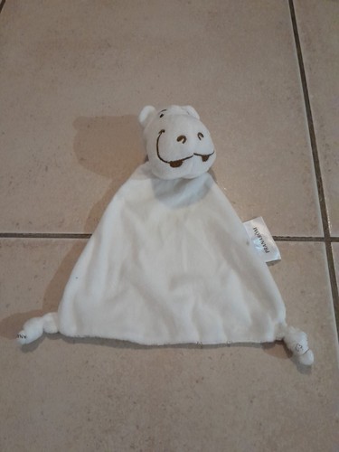 Doudou plat hippopotame - plat,