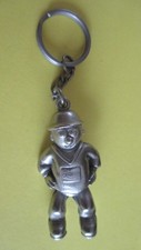 Porte clé  métal lourd, figurine en 3D, bonhomme Vêtements DDP 5 cm haut