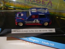 renault 5 maxi turbo J. Ragnotti  1er Tour de Corse 1985 1/43