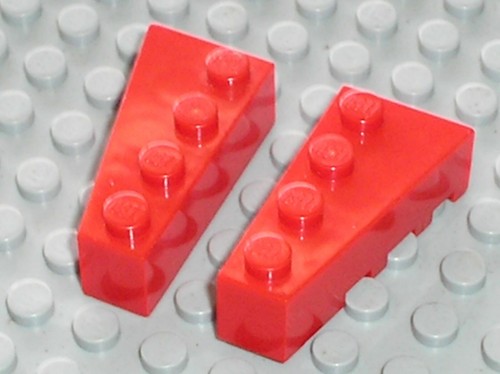 Lego ferrari red wedges - red, ref