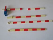 LEGO  - LOT DE VIEILLE BARRIERES PASSAGE A NIVEAU TRAIN