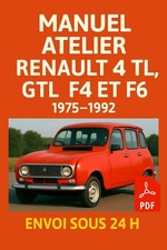 Manuel Atelier RENAULT 4 TL