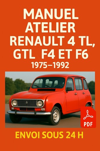 Manuel atelier renault tl - renault, 4