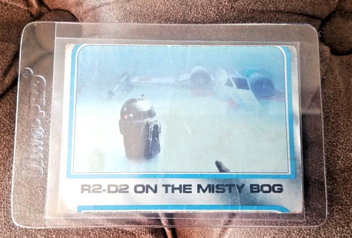 Vintage star wars esb card - star,