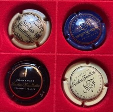 4 capsules de champagne Nicolas Feuillatte , différentes - champ 09