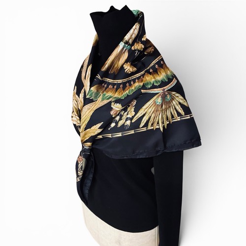 Hermes duty paid silk - duty, scarf