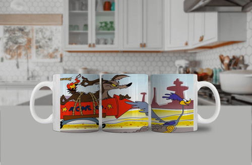 Mug bipbip coyote - le,