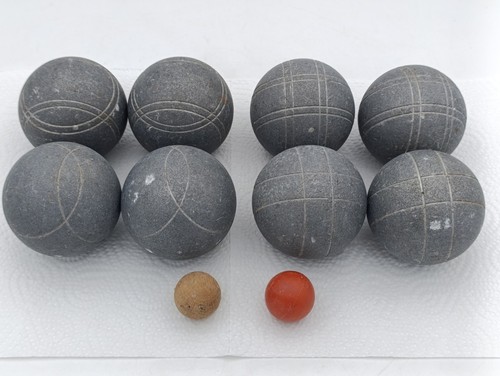 Lot anciennes boules - lot,