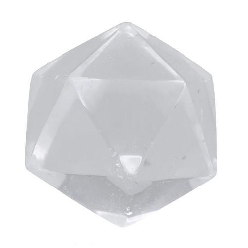 Icosaèdre cristal roche - en, de