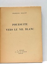 BALSAN POURSUITE VERS LE NIL