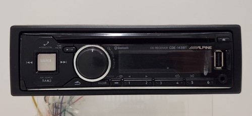 Alpine car stereo cde 143bt - car,