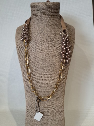 Evita peroni gold plated chain - gold,