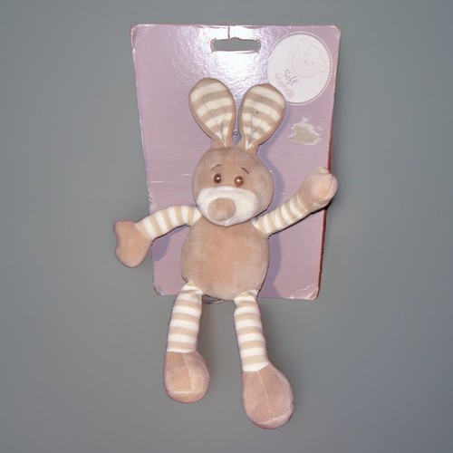 Peluche doudou lapin soft - lapin,