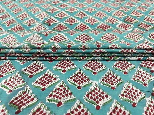 Tissu artisanal indien