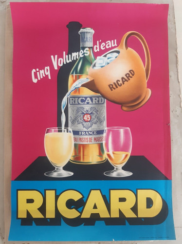 Ricard ancienne affiche - ricard,
