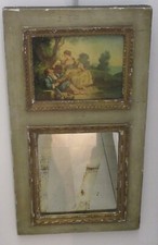 rare trumeau miniature XIX° pour décors de poupées anciennes