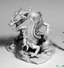 1 x BEHIR ASIAN DRAGON - BONES REAPER figurine miniature rpg jdr asiatique 77492