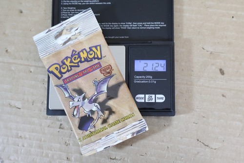 Paquet booster pokemon fossile - paquet,