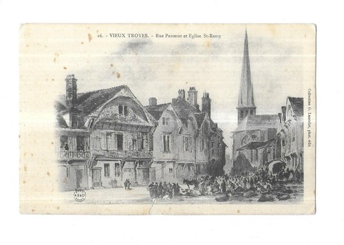 Rare carte postale ancienne - rare,