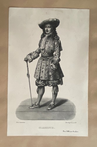 Gravure acteurs clarence - acteurs,