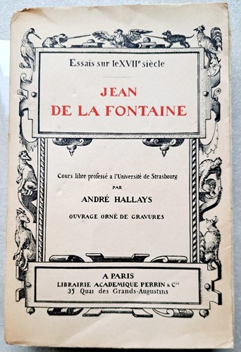 Livre ancien jean de - (1922),