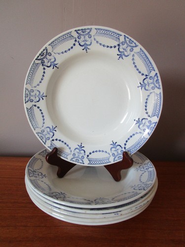 Assiettes creuses moulin - 6,