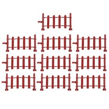  Petite clôture en plastique de 8cm, 10 pièces, clôture de jardin intérieure ou