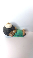 Jouet figurine SINGE KIKI dormeur monchhichi pvc VINTAGE