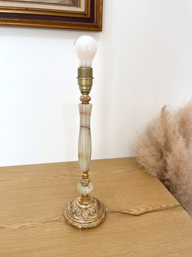 Lampe vintage onyx et - vintage,