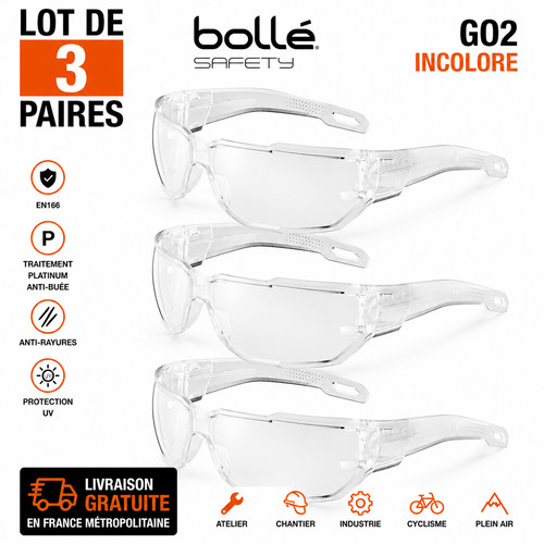 Lot lunettes bollé go2 - 3,