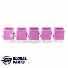BMW E36 E38 E21 E85 R52 R57 5x Change-Over Contact Relay Violet Set 1388911