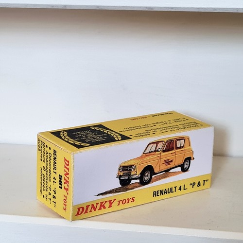 Dinky toys boite vide - dinky, repro