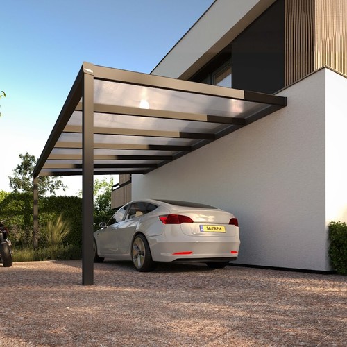 Carport pergola adossée - carport,