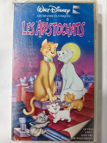 Vhs disney les aristochats - vhs,