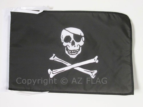 Drapeau pirate tête mort - pirate,