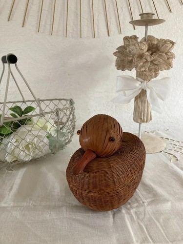 Ancien panier en - 12,