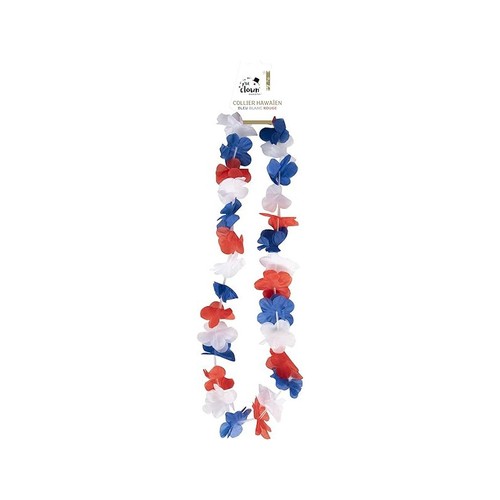 Collier fleur hawaïen - collier,