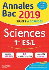 Annales Bac 2019 Sciences