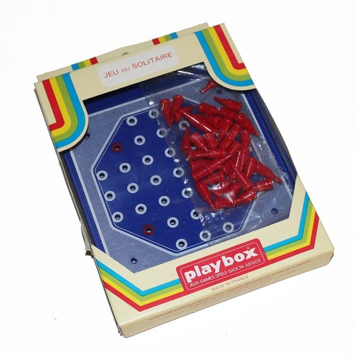 Jeu solitaire boîte - du,