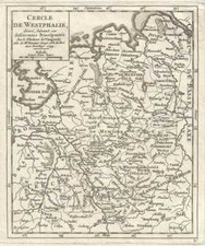 1749 Vaugondy Map of