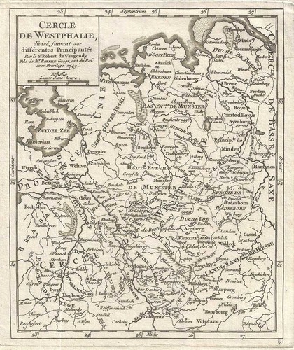 1749 vaugondy map - 1749,