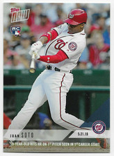 2018 Topps Now JUAN SOTO Hits