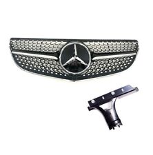 Calandre diamant MERCEDES classe E coupé C207 W207 phase 2 05/2013-2017 et logo