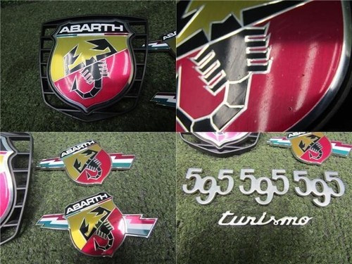 Abarth 595 emblem - 595, 7