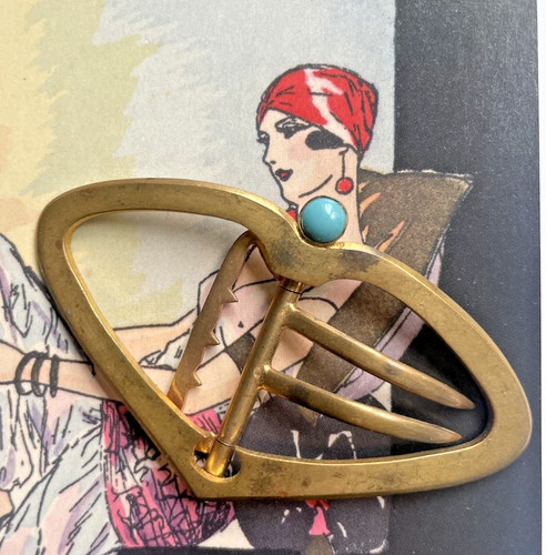Broucle ceinture art déco - broucle,