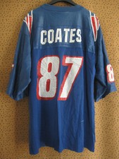 Maillot football Americain Coates 87 Reebok 90'S Patriots Vintage Jersey - L