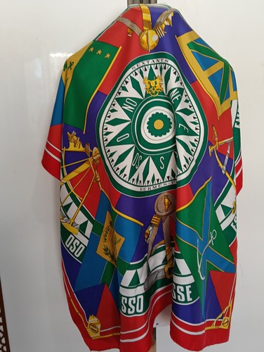 Foulard hermès sextant - sextant, en
